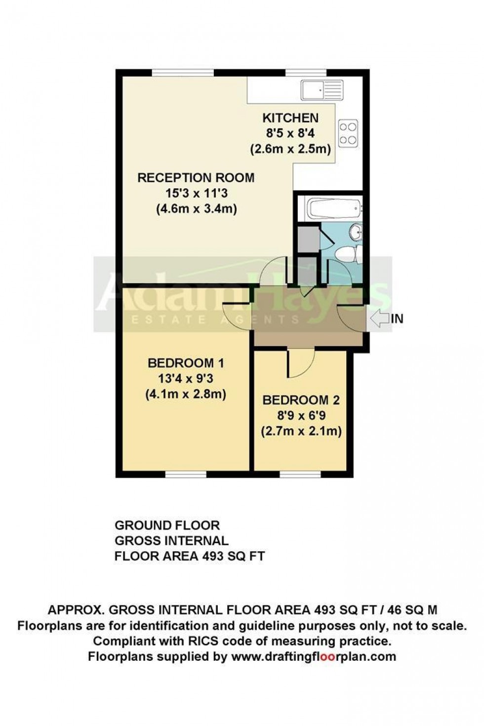 Floorplan for Greenway Close, Friern Barnet, N11