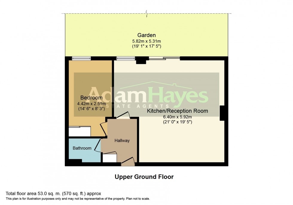 Floorplan for Hornsey Lane, Highgate, N6