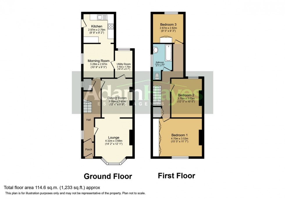 Floorplan for Nursery Road, Southgate N14