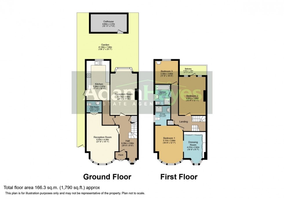 Floorplan for Woodberry Way, North Finchley N12