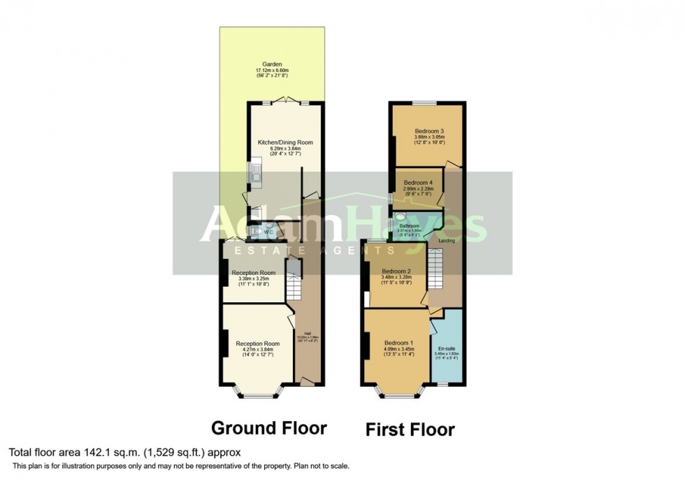 Floorplan for Fallow Court Avenue, North Finchley N12