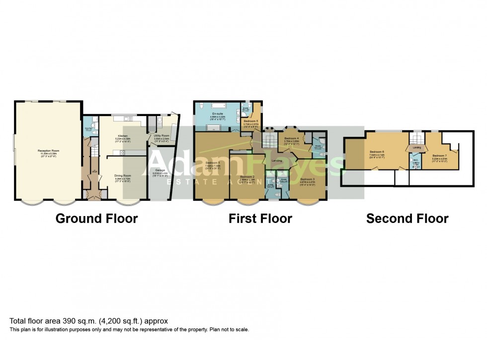 Floorplan for Watford Way, Mill Hill NW7