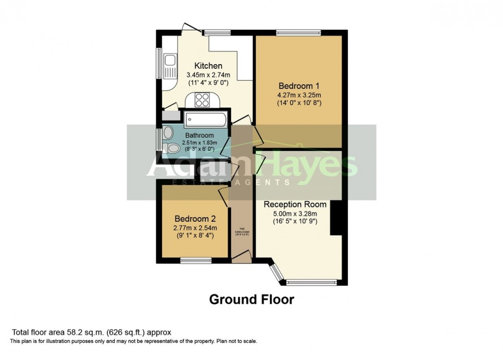 Floorplan for Graywood Court, North Finchley N12