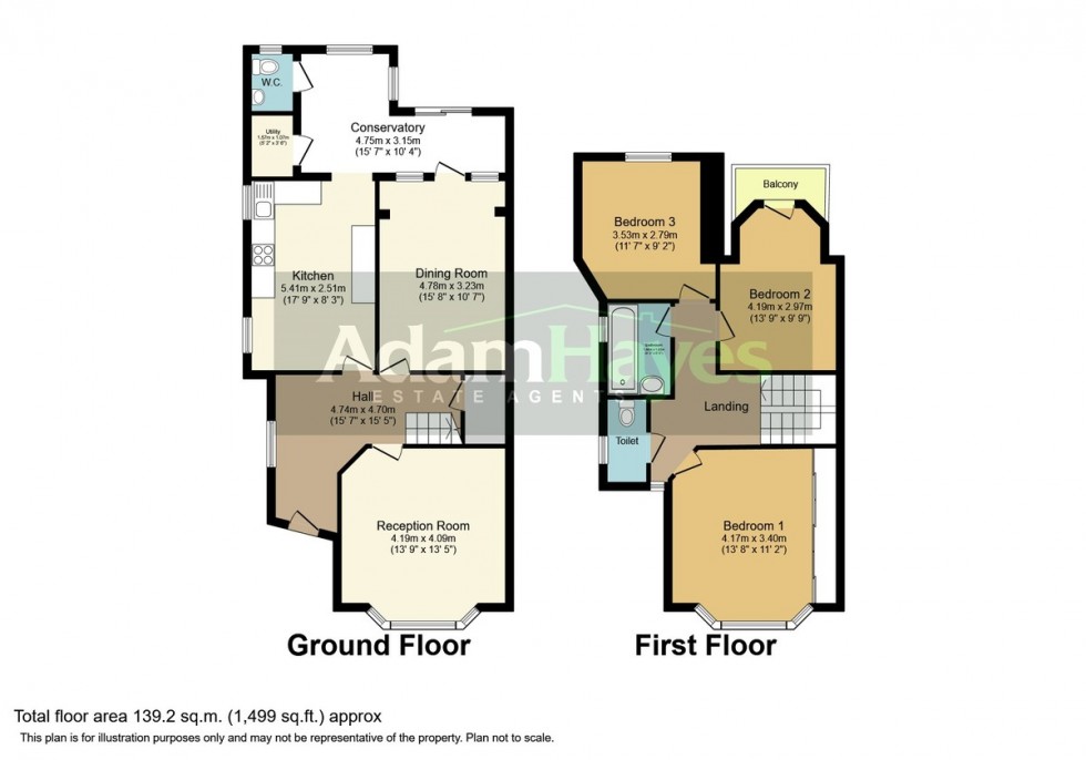 Floorplan for Ashurst Road, North Finchley N12