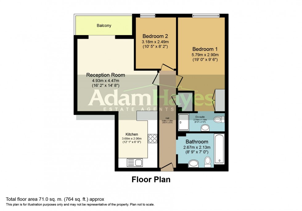 Floorplan for Kingsway, North Finchley, N12