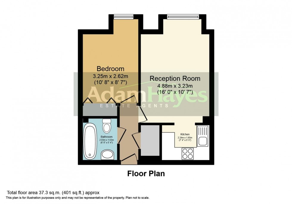 Floorplan for Mayfield Avenue, North Finchley, N12