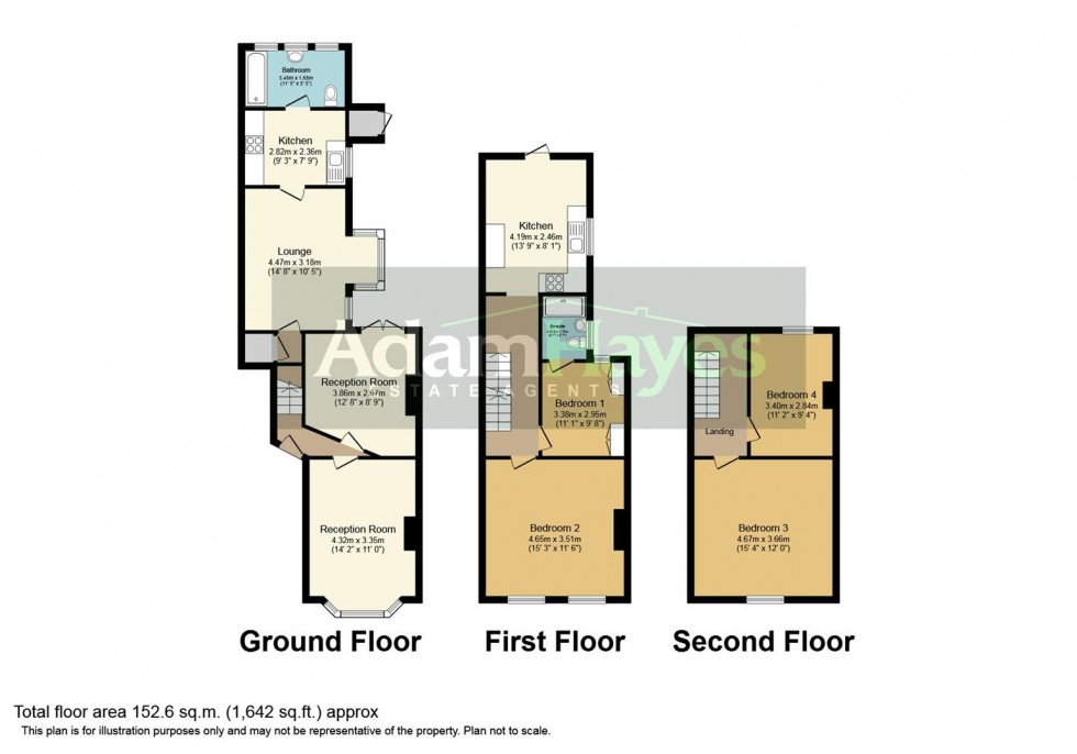 Floorplan for Lincoln Road, East Finchley, N2