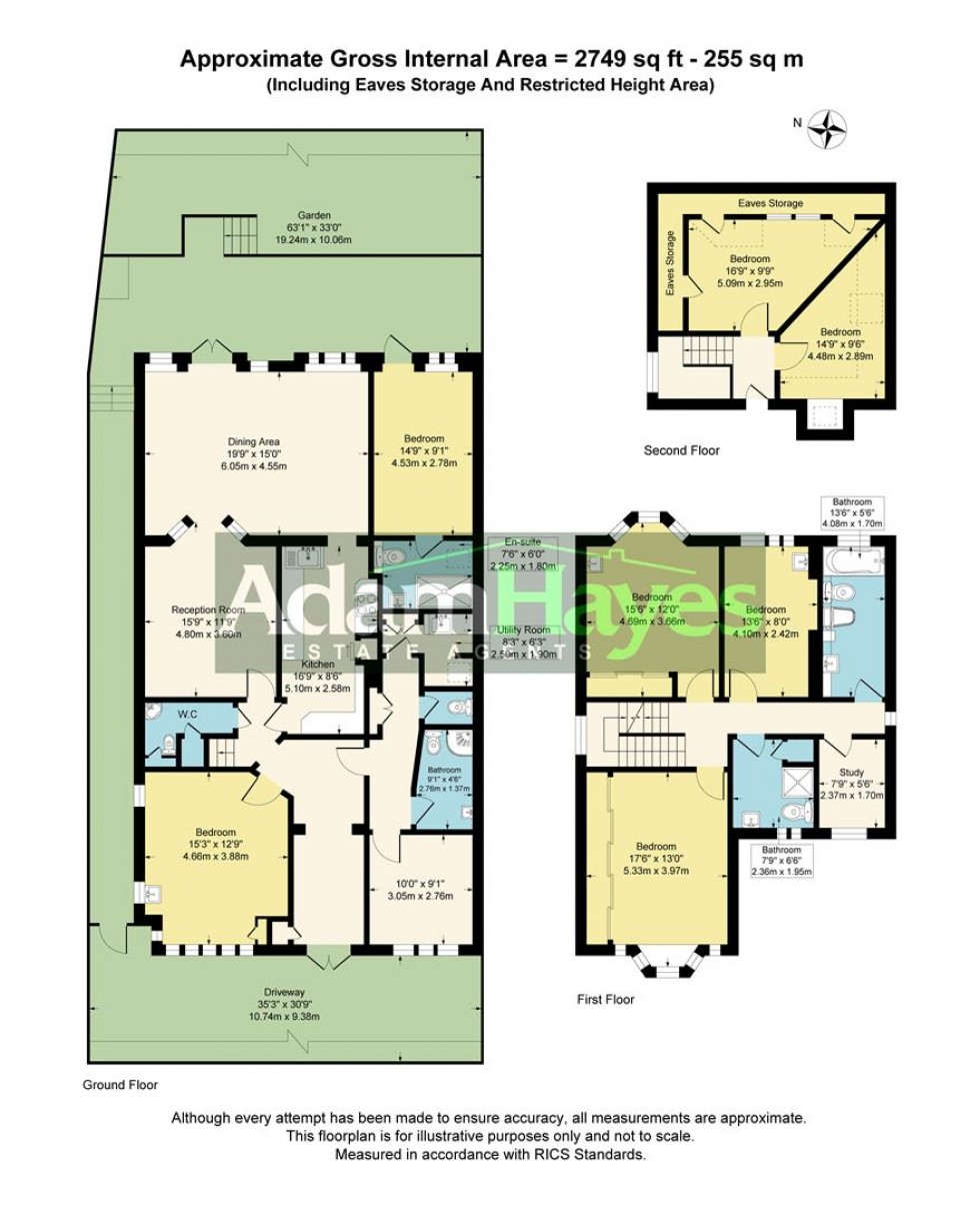 Floorplan for Southway, Totteridge, N20