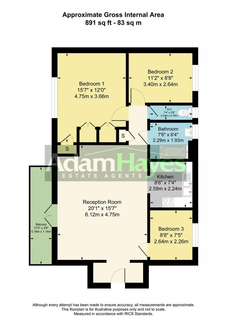 Floorplan for Regents Park Road, Finchley Central, N3