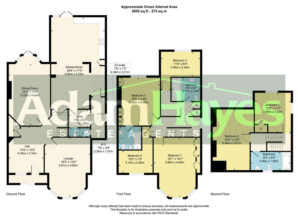 Floorplan for Friern Watch Avenue, North Finchley, N12