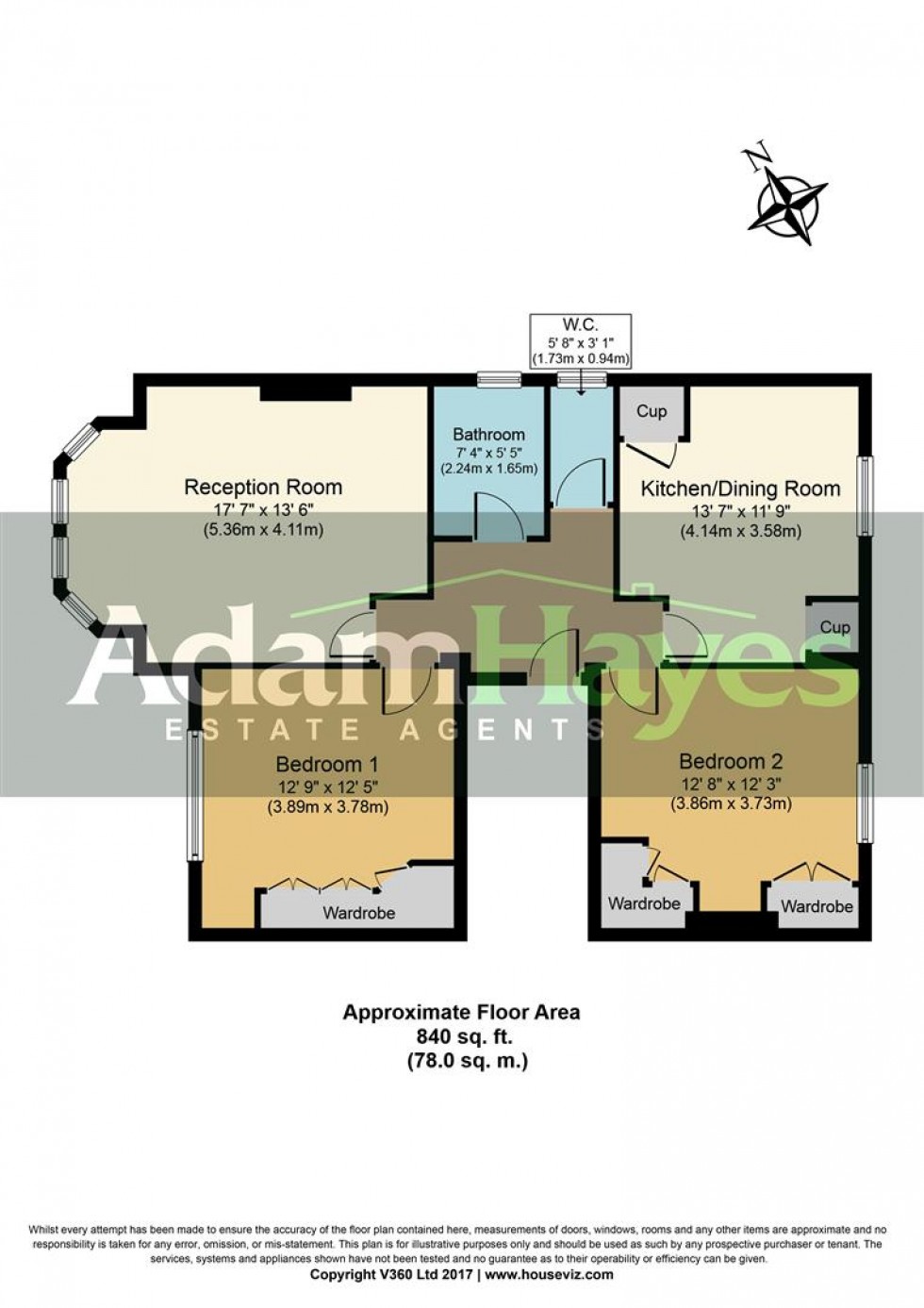 Floorplan for Ballards Lane, Finchley Central, N3