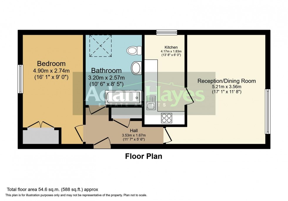Floorplan for Friern Park, North Finchley, N12