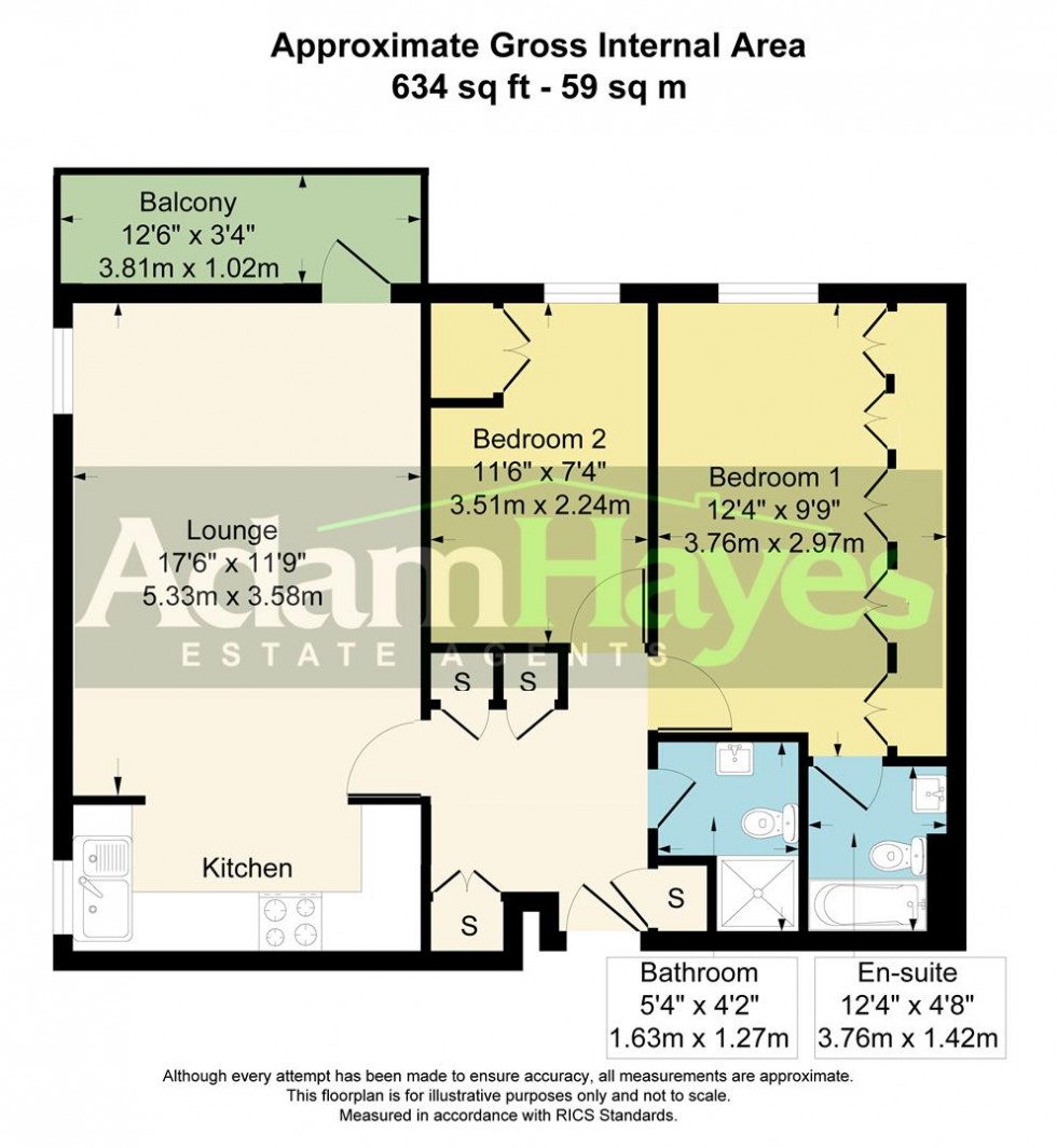 Floorplan for Hendon Lane, Finchley Central, N3