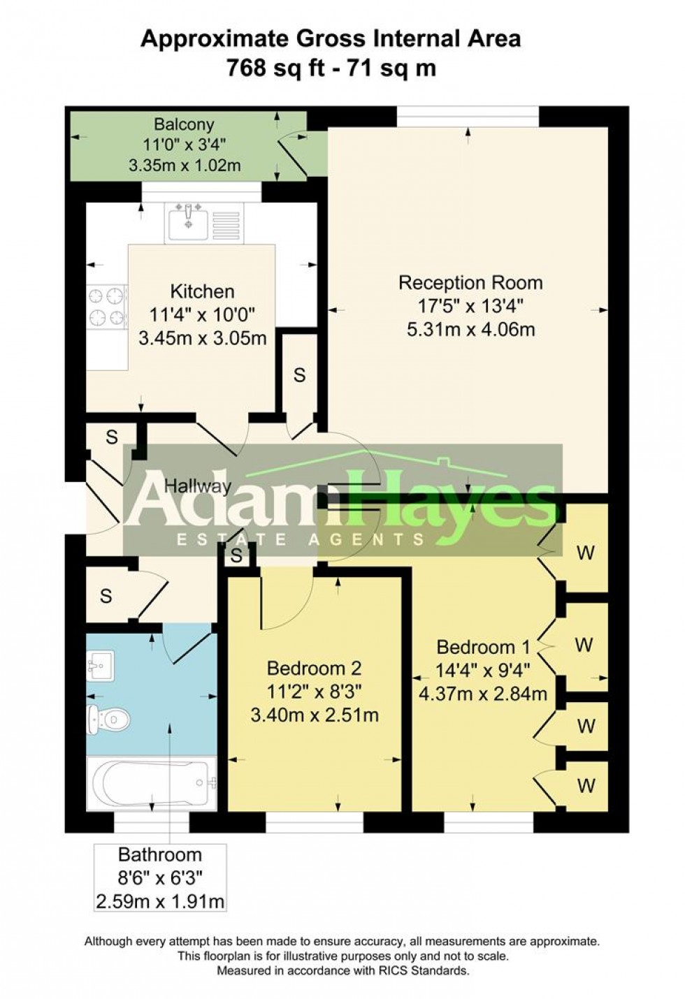 Floorplan for Moss Hall Grove, North Finchley, N12