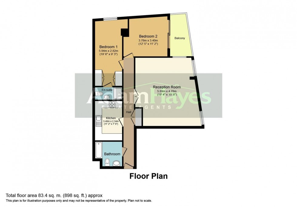 Floorplan for Kingsway, North Finchley, N12