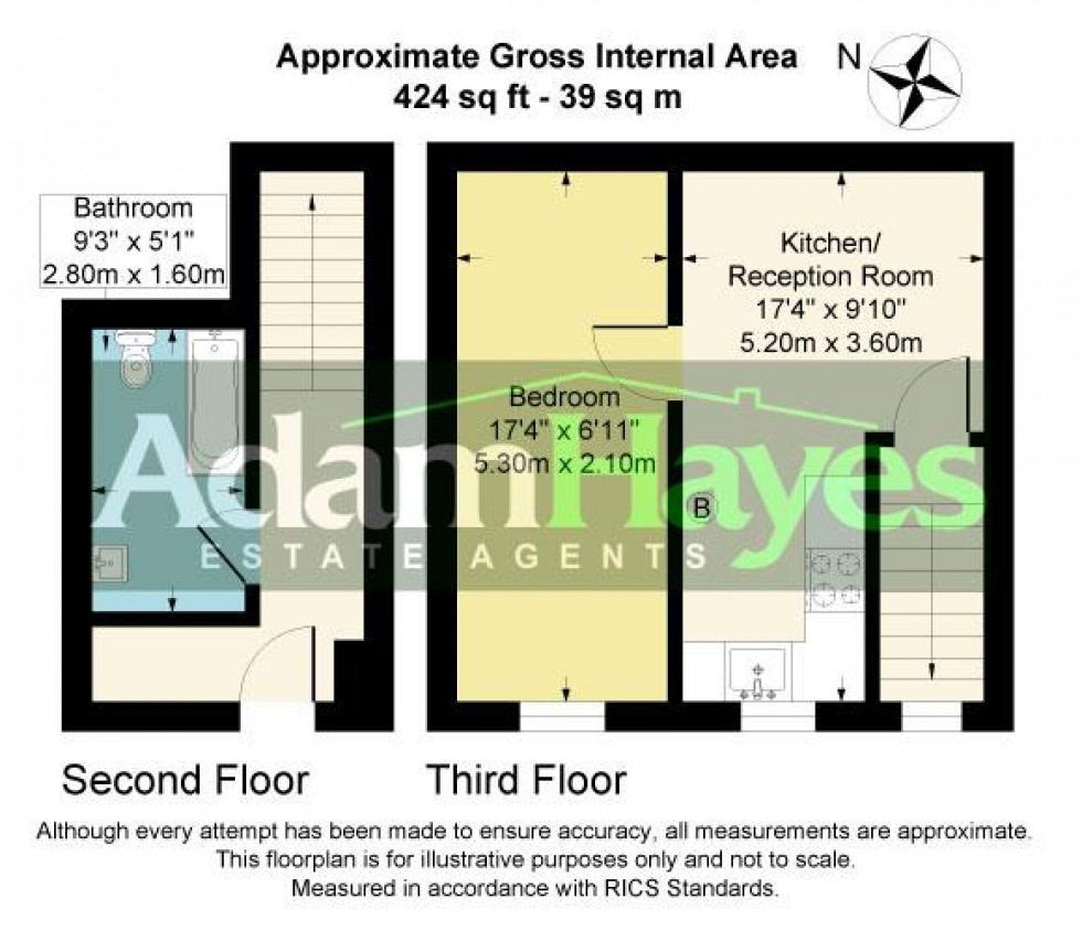 Floorplan for Golders Green Road, Golders Green, NW11