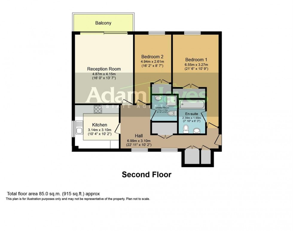 Floorplan for Regents Park Road, Finchley Central, N3