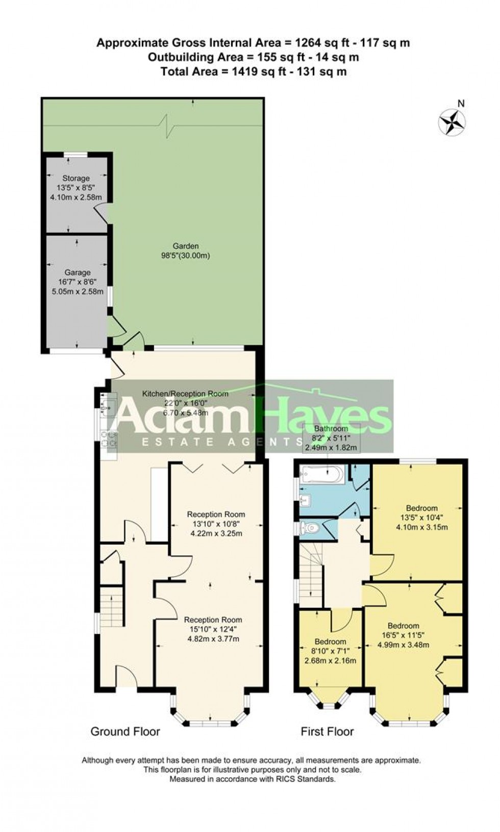 Floorplan for Kenver Avenue, North Finchley N12