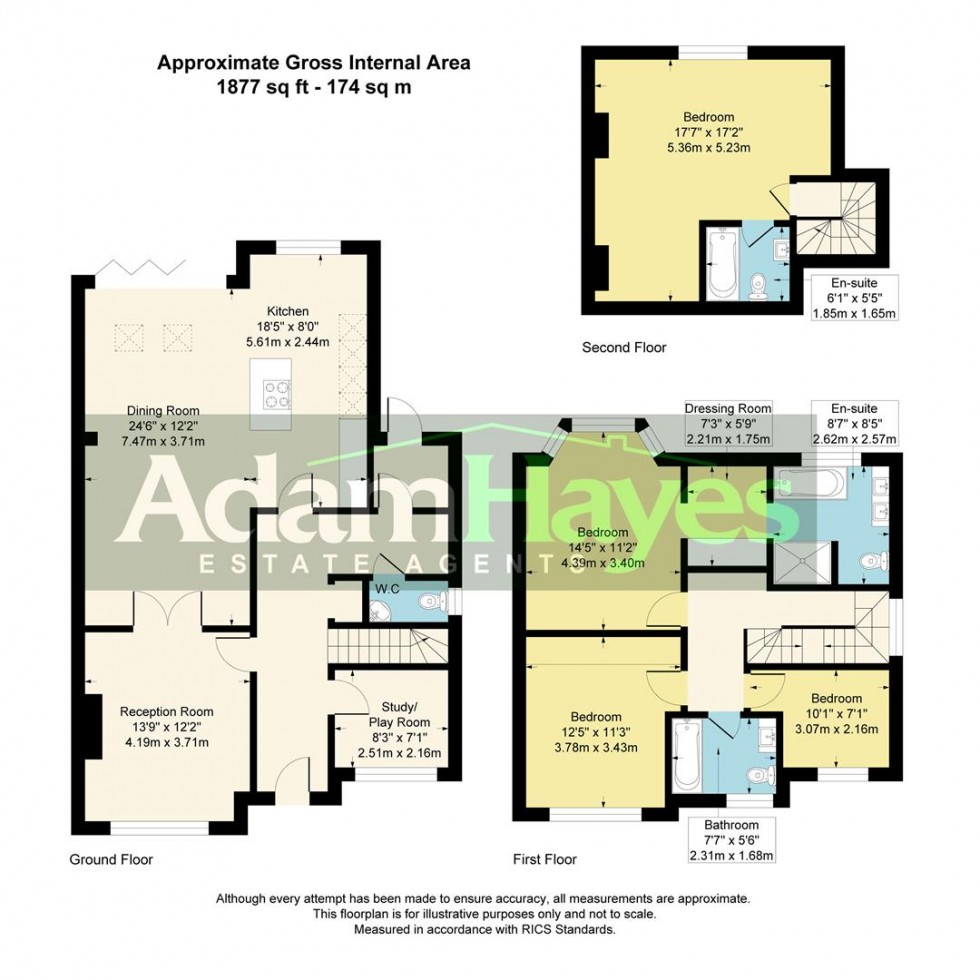 Floorplan for Abbots Gardens, East Finchley N2