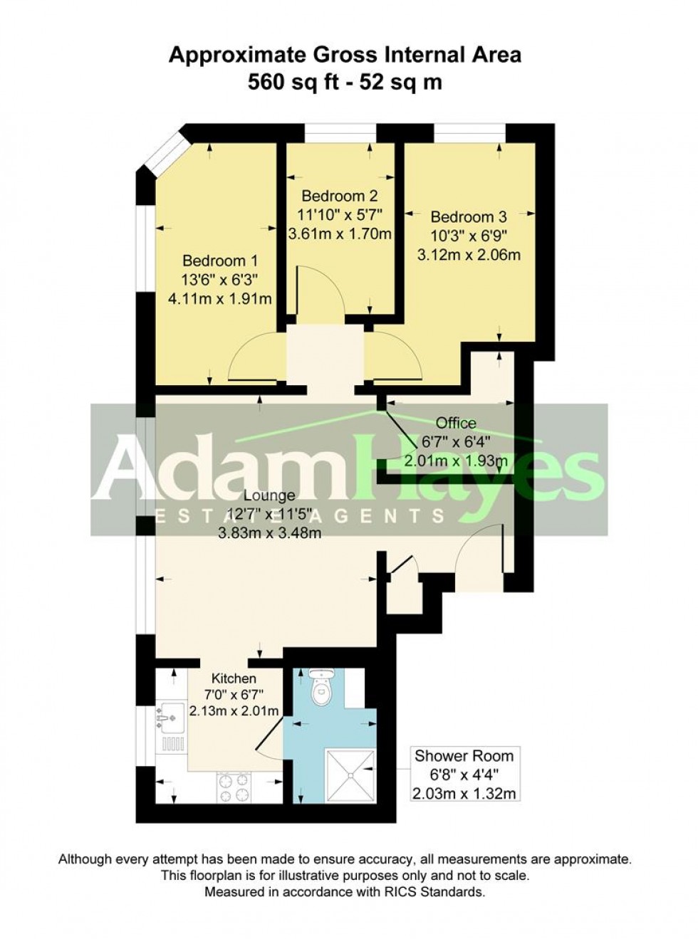 Floorplan for Colney Hatch Lane, Muswell Hill, N10