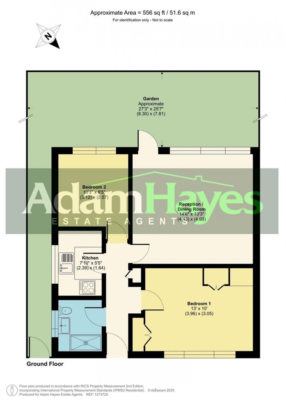 Floorplan for Park Gate, East Finchley, N2