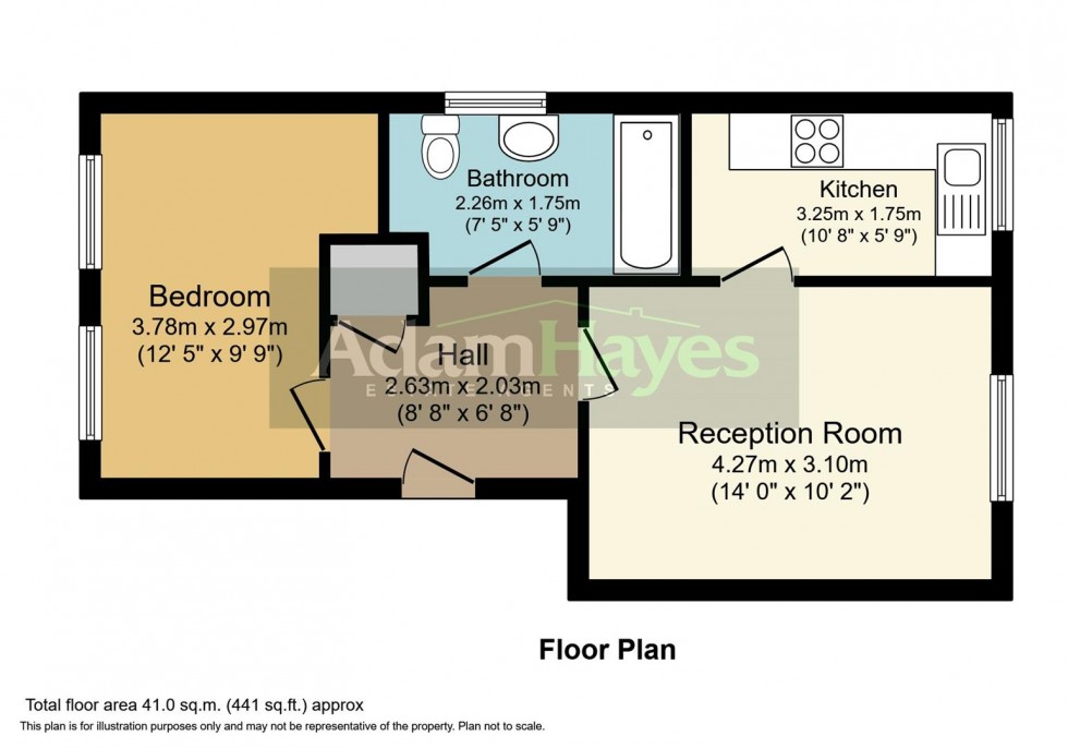 Floorplan for Lucas Gardens, East Finchley N2