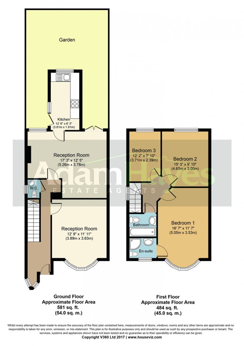 Floorplan for Leeside Crescent, Golders Green, NW11
