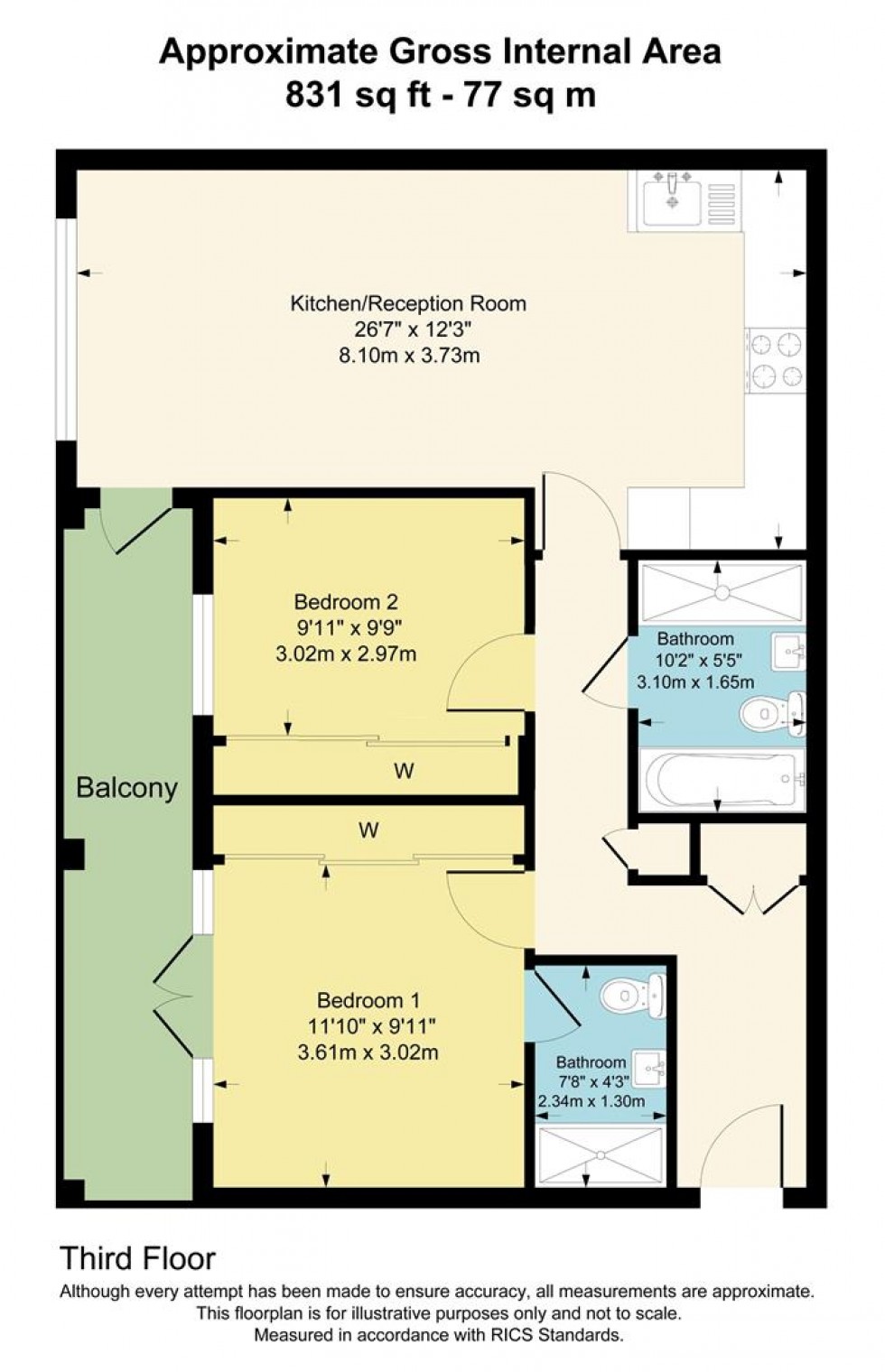Floorplan for High Road, North Finchley, N12
