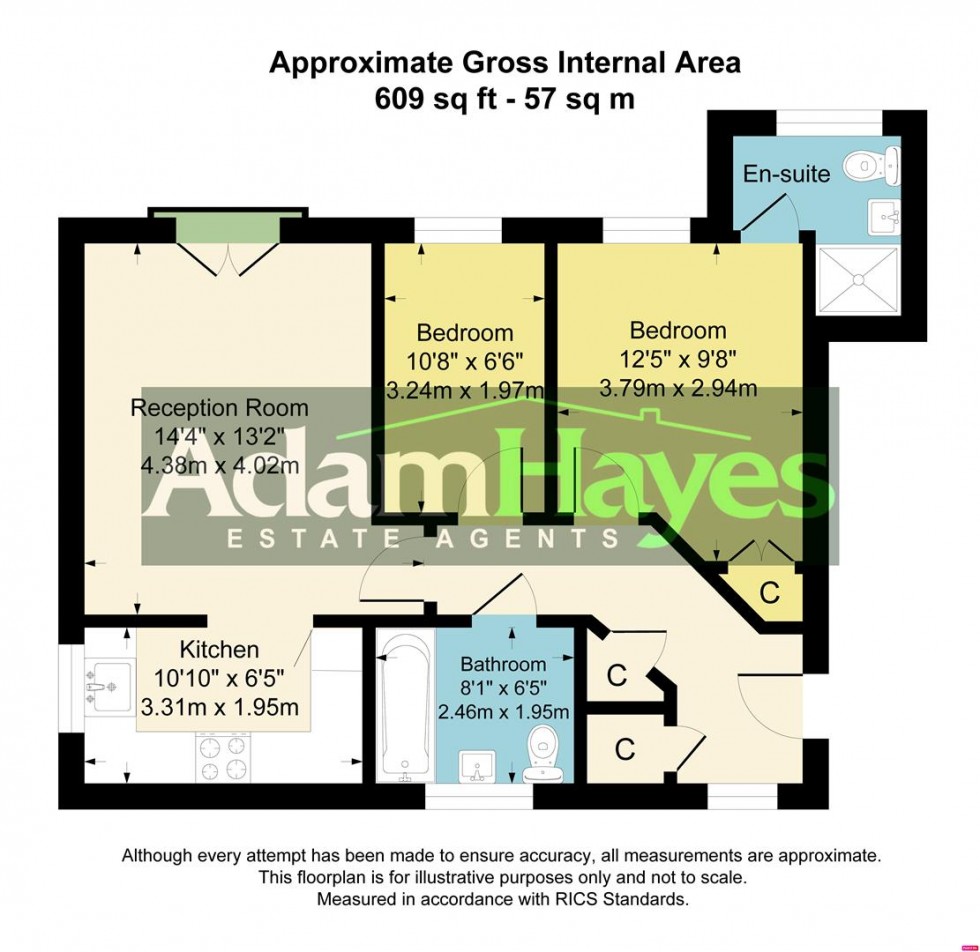 Floorplan for Honiton Gardens, Mill Hill East, NW7