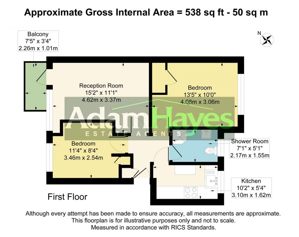 Floorplan for Park Gate, East Finchley, N2