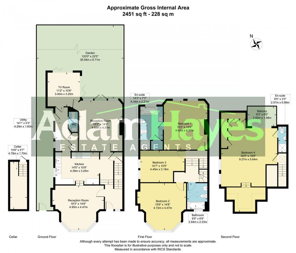 Floorplan for Great North Road, East Finchley, N2