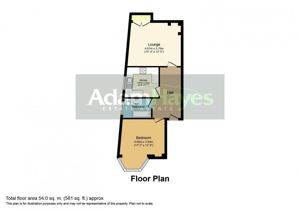 Floorplan for Nether Street, North Finchley, N12