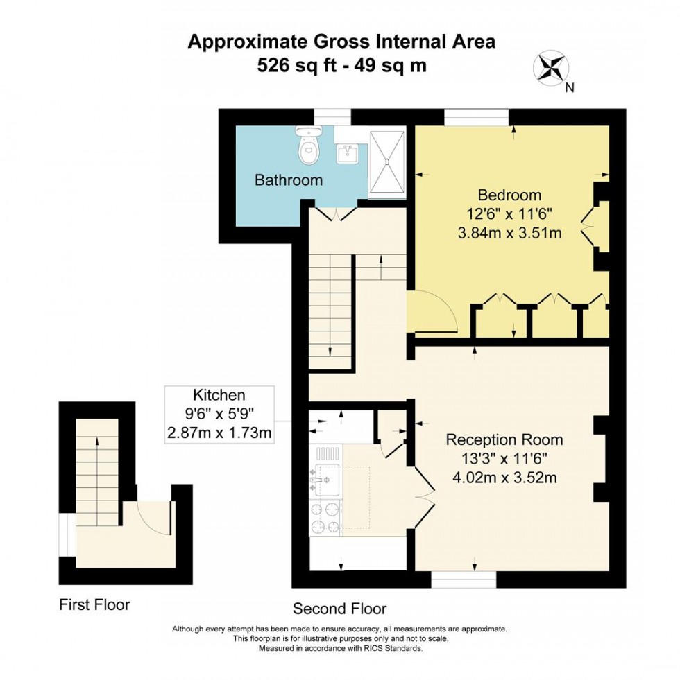 Floorplan for Station Road, Finchley Central, N3