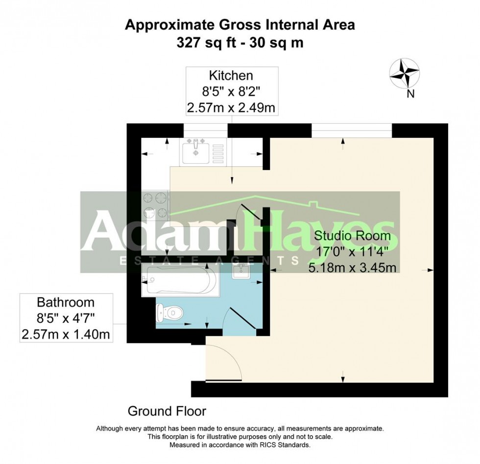 Floorplan for Taunton Drive, East Finchley, N2