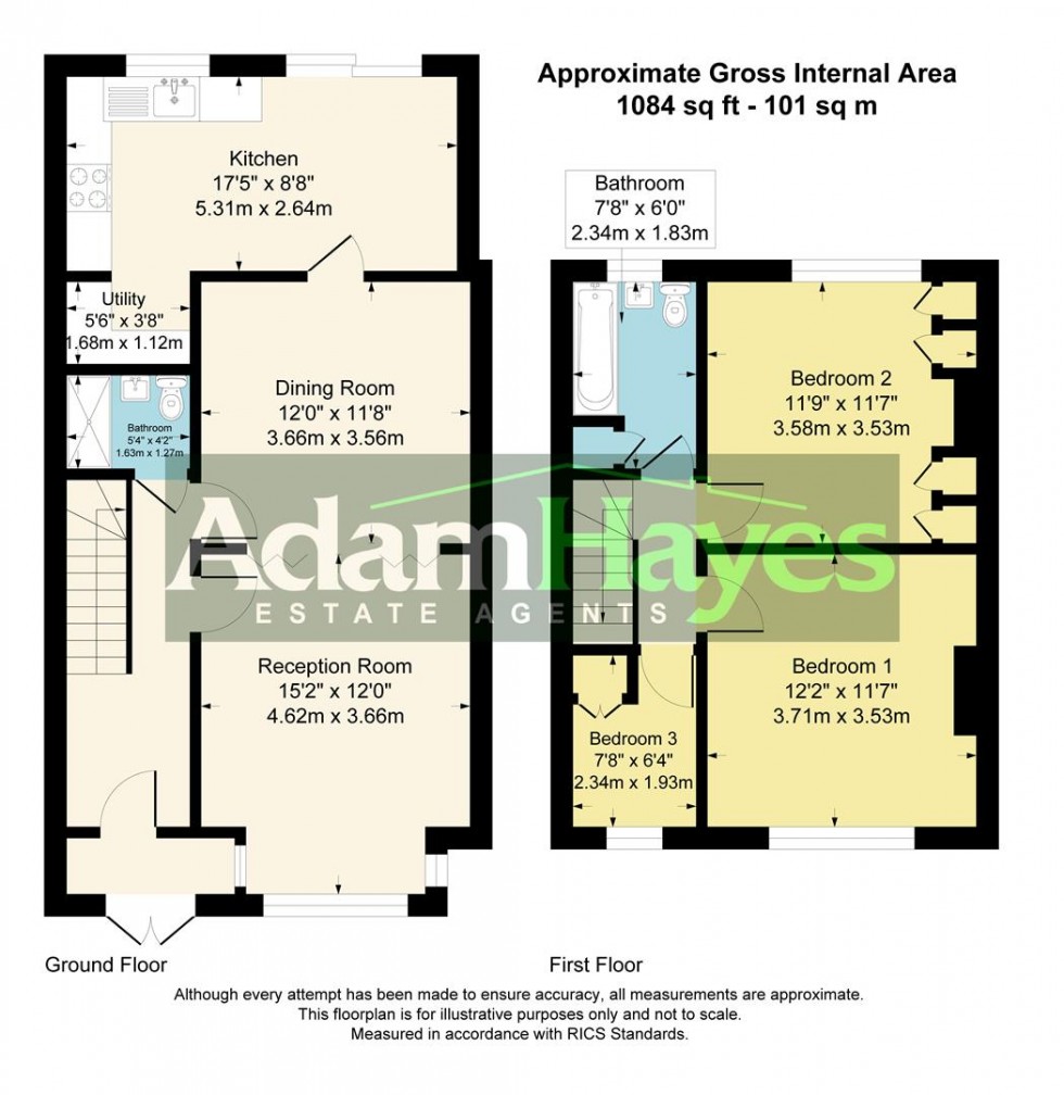 Floorplan for Woodhouse Road, North Finchley, N12