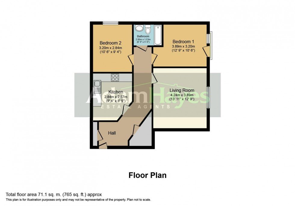 Floorplan for High Road, North Finchley, N12