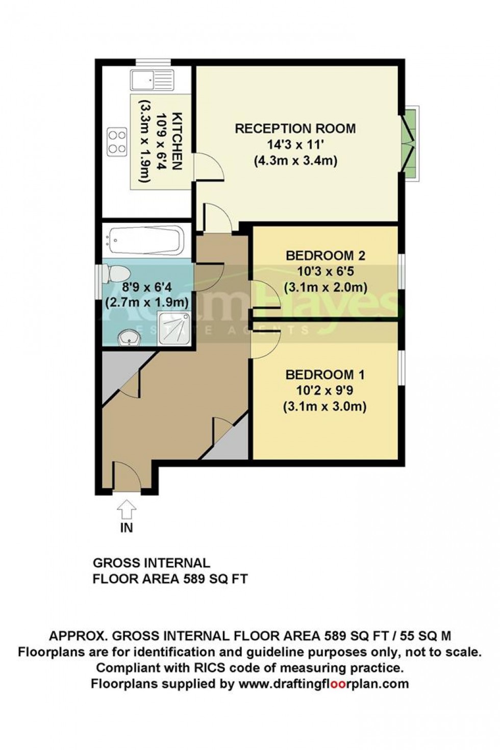 Floorplan for Honiton Gardens, Mill Hill, NW7