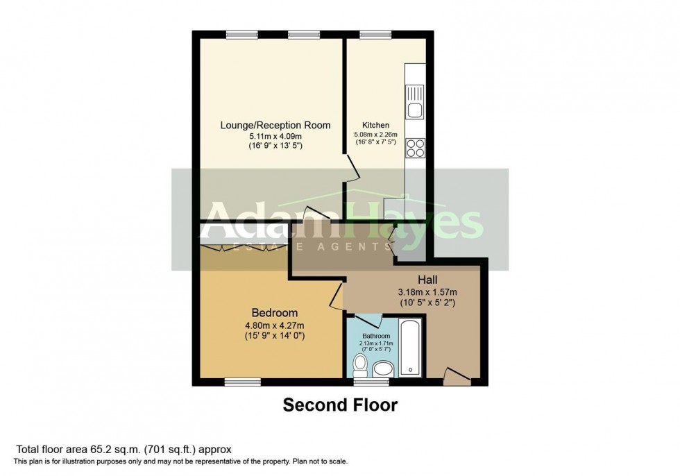 Floorplan for Woodside Avenue, Woodside Park, N12