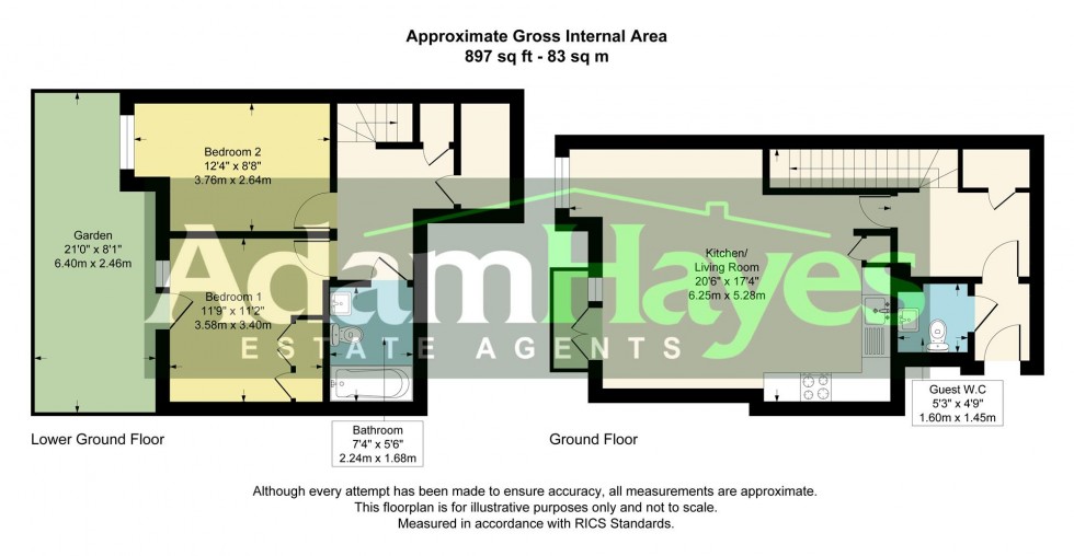 Floorplan for Holden Avenue, North Finchley, N12
