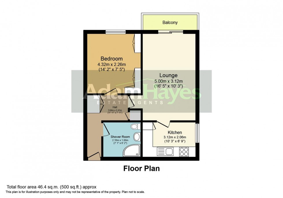 Floorplan for Gainsborough Road, North Finchley, N12
