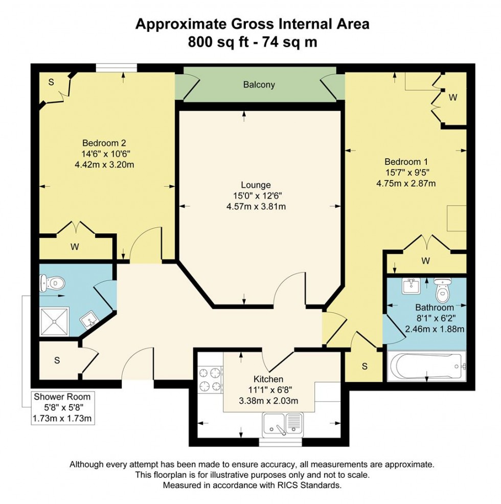 Floorplan for Regents Park Road, Finchley Central, N3