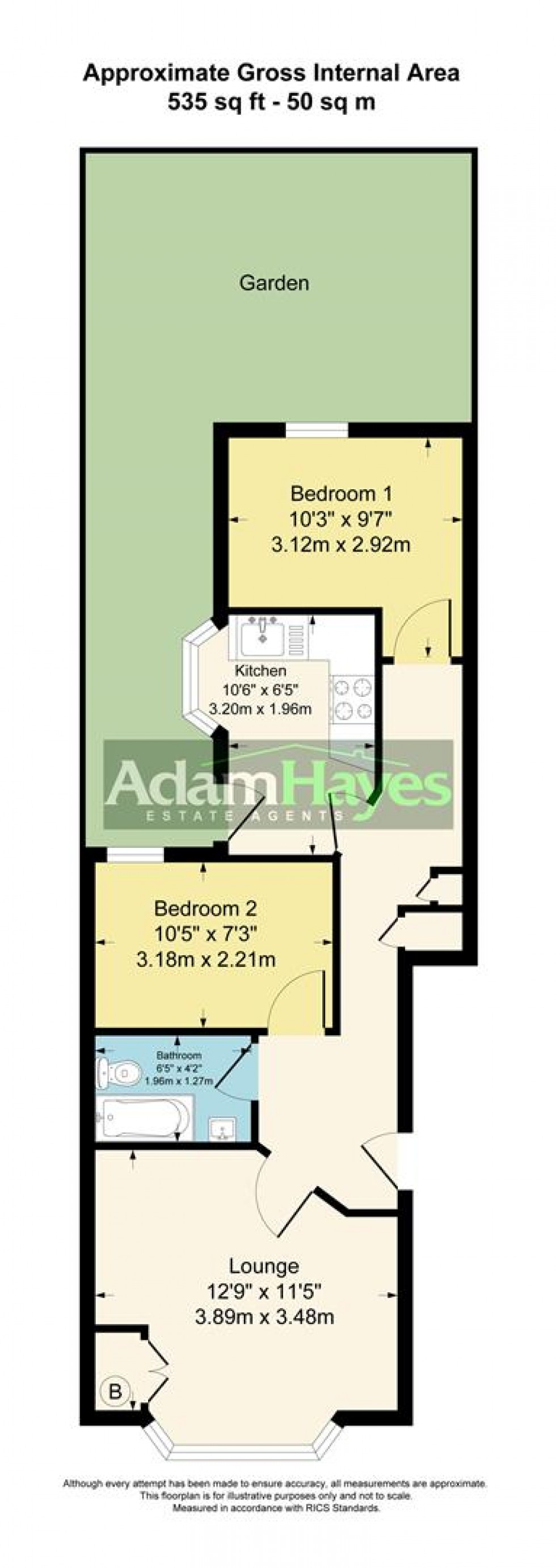 Floorplan for Lincoln Road, East Finchley, N2