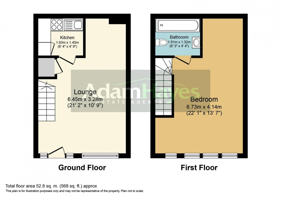 Floorplan for Rosemont Avenue, North Finchley, N12