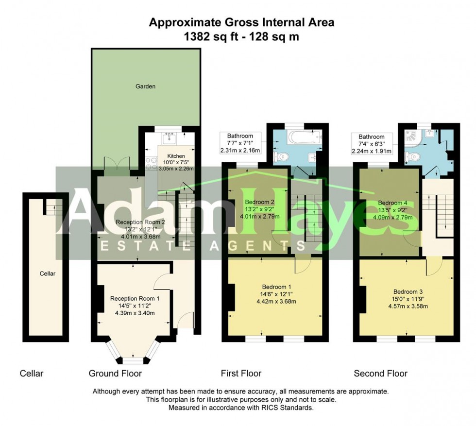 Floorplan for Holly Park Road, Friern Barnet, N11