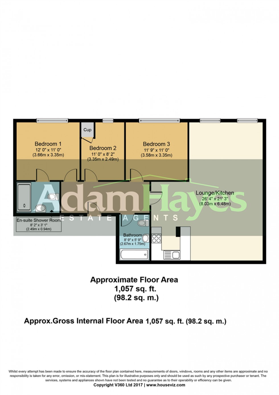 Floorplan for Ballards Lane, North Finchley, N12