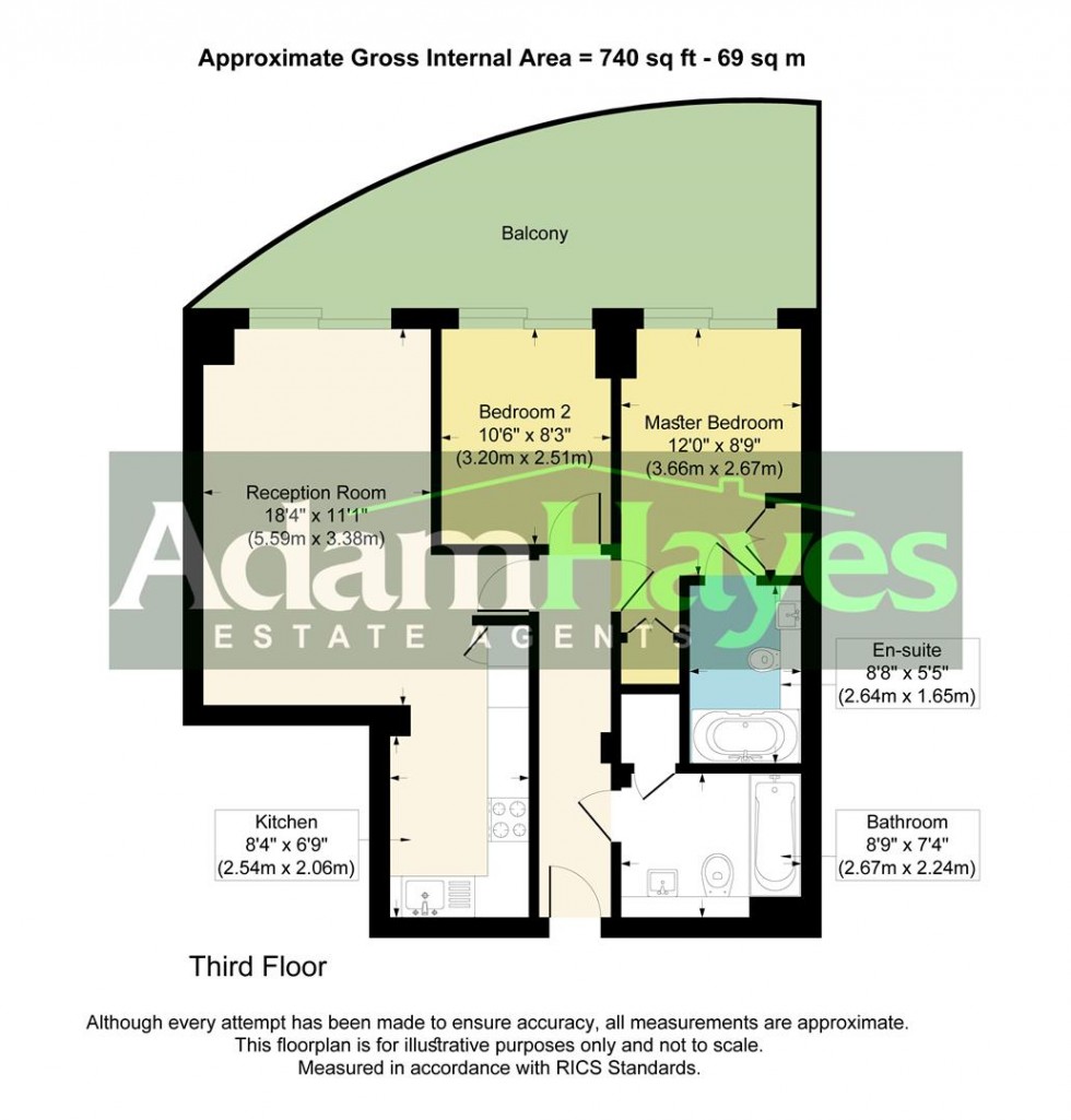 Floorplan for Kingsway, North Finchley, N12