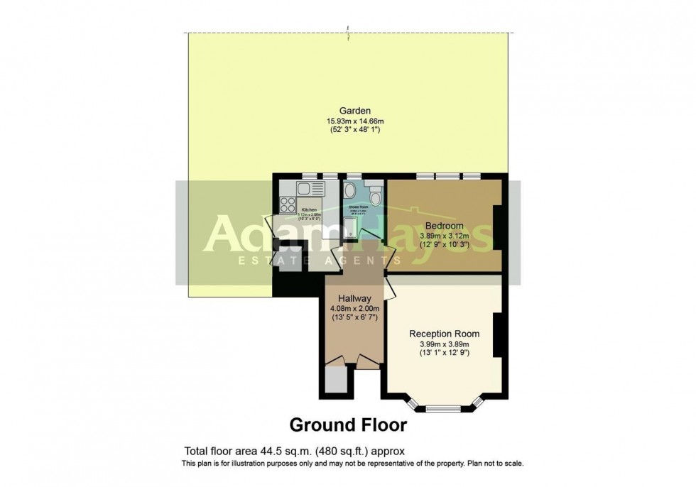 Floorplan for Midholm Close, Hampstead Garde Suburb, NW11