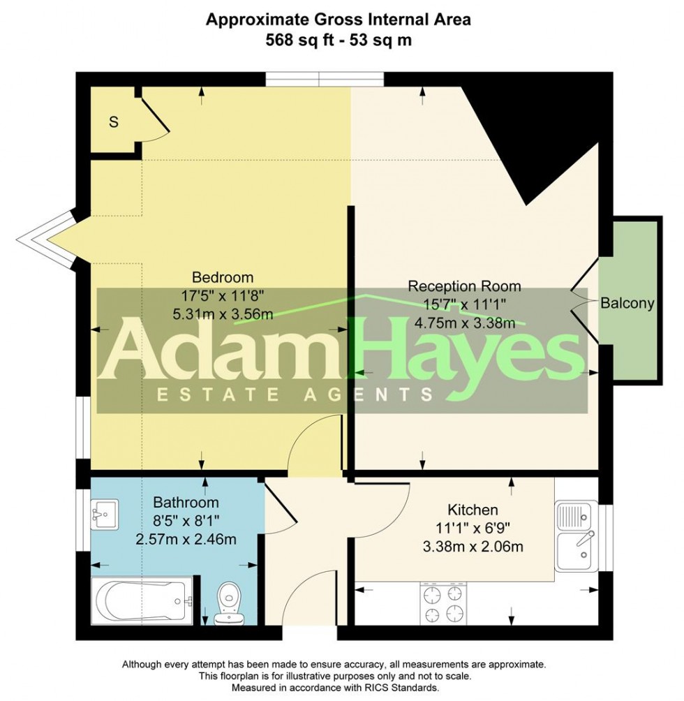 Floorplan for Market Place, East Finchley, N2