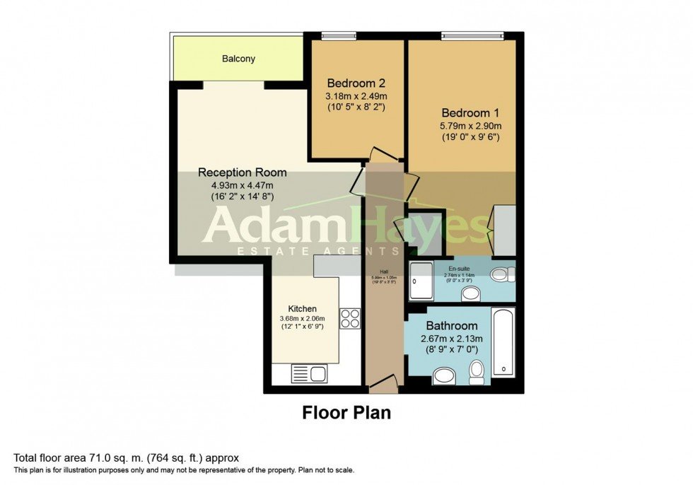 Floorplan for Kingsway, North Finchley, N12