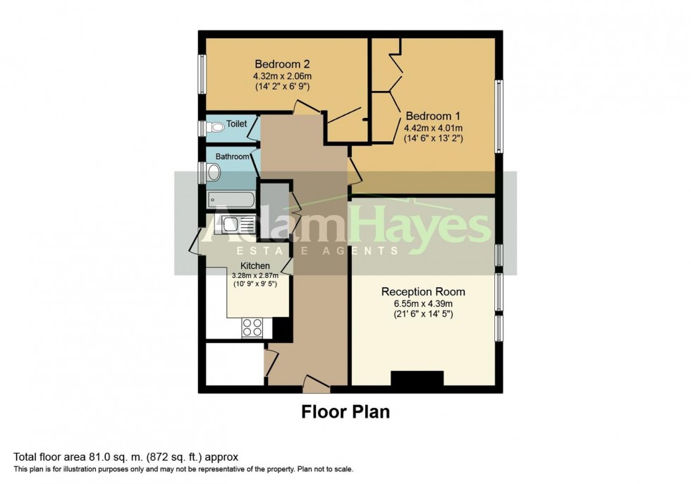 Floorplan for High Road, Whetstone, N20
